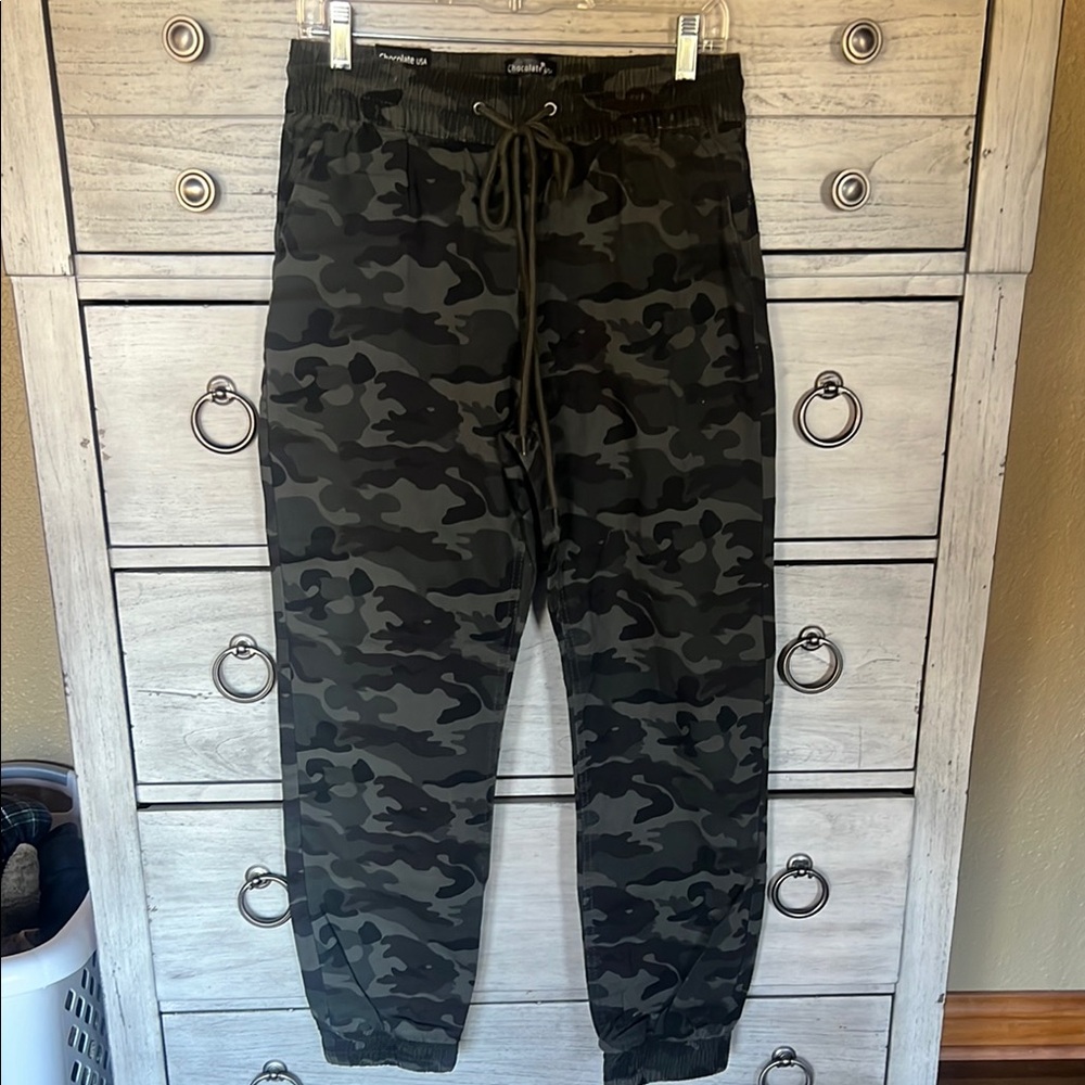 Camo Jogger Pants for Men